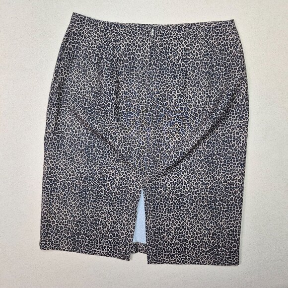 Star City Clothing Co Leopard Print Pencil Skirt Mini Skirt Sz 13 31/23 VINTAGE! - Picture 4 of 6